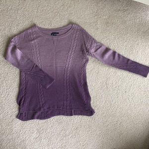 OMBRÉ AMERICAN EAGLE KNIT TOP